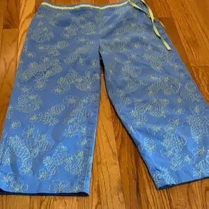 TALBOTS~NICE~Cropped Capris~💙💛